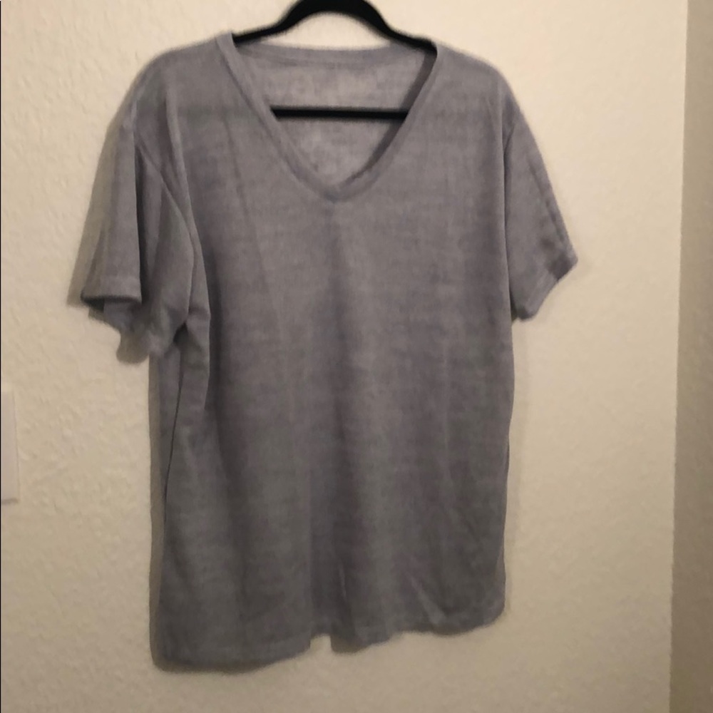 Textured gray top